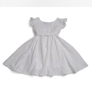 Charming White Kids Formal Dress